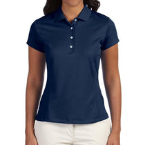 adidas Golf Women's Navy ClimaLite Solid Polo