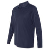 Adidas Golf Men's Navy/White Climalite Long Sleeve Sport Shirt