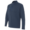Adidas Golf Men's Rich Blue/Bright Royal Mixed Media Quarter-Zip Jacket