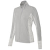 Adidas Golf Women's Mid Grey Rangewear Full-Zip Jacket