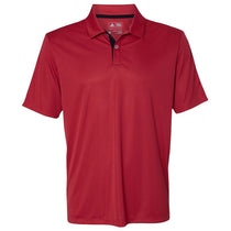Adidas Golf Men's Bold Red Gradient 3-Stripes Sport Shirt