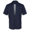 Adidas Golf Men's Navy Gradient 3-Stripes Sport Shirt