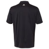 Adidas Golf Men's Black/White/Mid Grey Climacool 3-Stripes Shoulder Polo