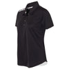Adidas Golf Women's Black/White/Mid Grey Climacool 3-Stripes Shoulder Sport Shirt