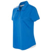 Adidas Golf Women's Bright Royal/White/Mid Grey Climacool 3-Stripes Shoulder Sport Shirt