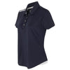 Adidas Golf Women's Navy/White/Mid Grey Climacool 3-Stripes Shoulder Sport Shirt