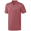 Adidas Golf Men's Power Red Heather Heather Sport Shirt