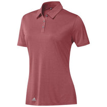 Adidas Golf Women's Power Red Heather Heather Sport Shirt