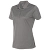 Adidas Golf Women's Ash Shadow Stripe Sport Shirt