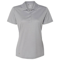 Adidas Golf Women's Mid Grey Shadow Stripe Sport Shirt