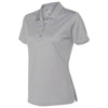 Adidas Golf Women's Mid Grey Shadow Stripe Sport Shirt