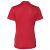 Adidas Golf Women's Power Red Shadow Stripe Sport Shirt