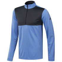 Adidas Golf Men's Collegiate Royal Heather/Carbon Lightweight UPF Pullover