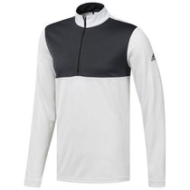 Adidas Golf Men's White/Carbon Lightweight UPF Pullover