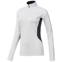 Adidas Golf Women's White/Carbon Lightweight UPF Pullover