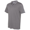 Adidas Golf Men's Grey Four Cotton Hand Polo