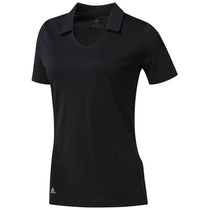 Adidas Golf Women's Black Cotton Hand Polo
