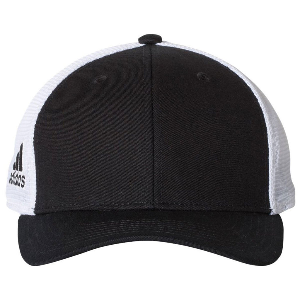 Adidas Golf Black/White Mesh Colorblock Cap