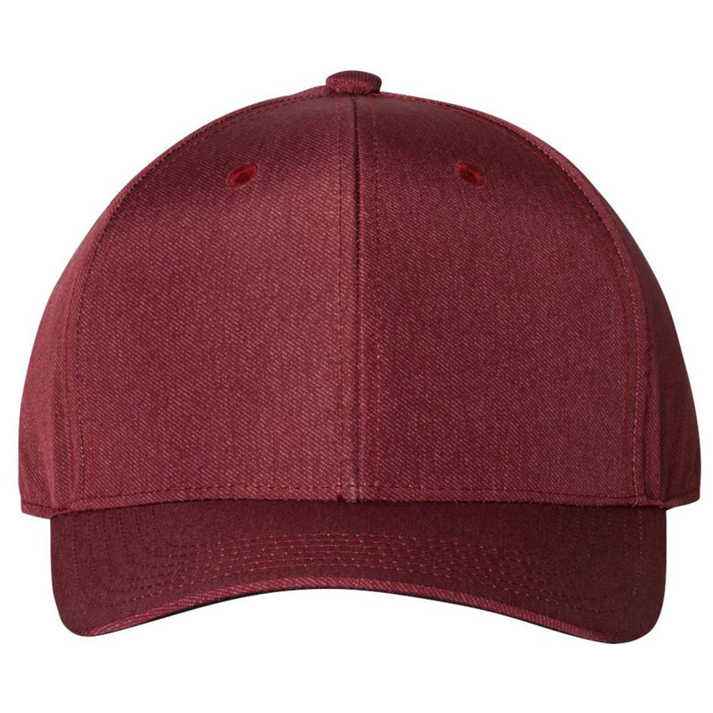 Adidas Golf Collegiate Burgundy Heather Print Cap
