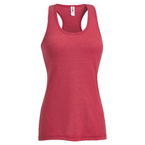 Expert Women's Dark Heather Red Crunch Racerback Tank