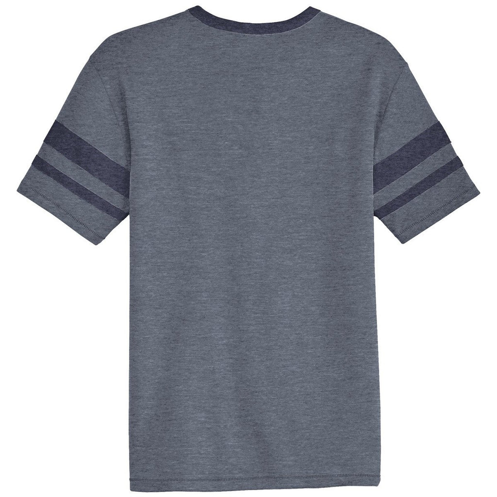 Alternative Apparel Men's Vintage Navy/Navy Sideline Vintage 50/50 Tee