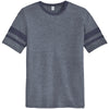 Alternative Apparel Men's Vintage Navy/Navy Sideline Vintage 50/50 Tee