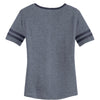 Alternative Apparel Women's Vintage Navy/Navy Varsity Vintage 50/50 Tee