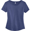 Alternative Apparel Women's Vintage Royal Backstage Vintage 50/50 Tee
