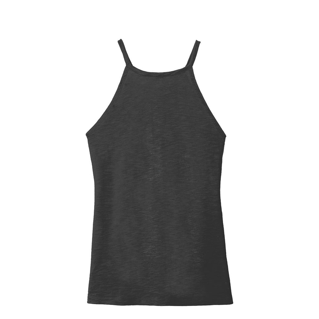 Alternative Apparel Women's Washed Black Weathered Slub Sporty Tank