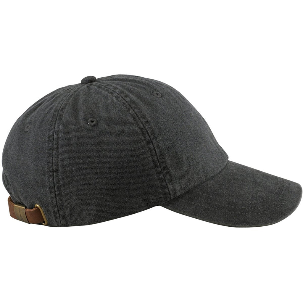 RANGE TESTING - Adams Black 6 Panel Low-Profile Washed Pigment-Dyed Cap
