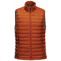 Stormtech Men's Burnt Orange/Graphite Stavanger Thermal Vest