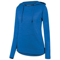 Augusta Sportswear Women's Royal Shadow Tonal Heather Hoodie