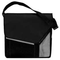 Atchison Black Slant Flap Messenger
