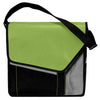Atchison Moss Green Slant Flap Messenger