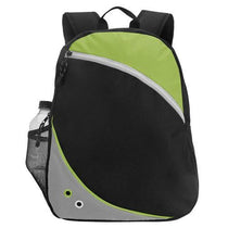 Atchison Apple Green Smooth Zippered Backpack