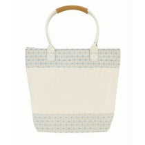 Atchison Blue Countryside Cotton Tote