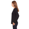 Bella + Canvas Women's Black Jersey Long-Sleeve T-Shirt