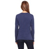 Bella + Canvas Women's Navy Jersey Long-Sleeve T-Shirt