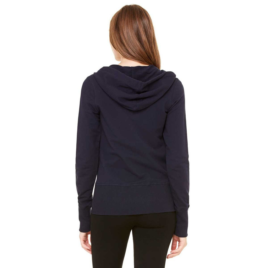 Bella + Canvas Women's Midnight Stretch French Terry Lounge Jacket