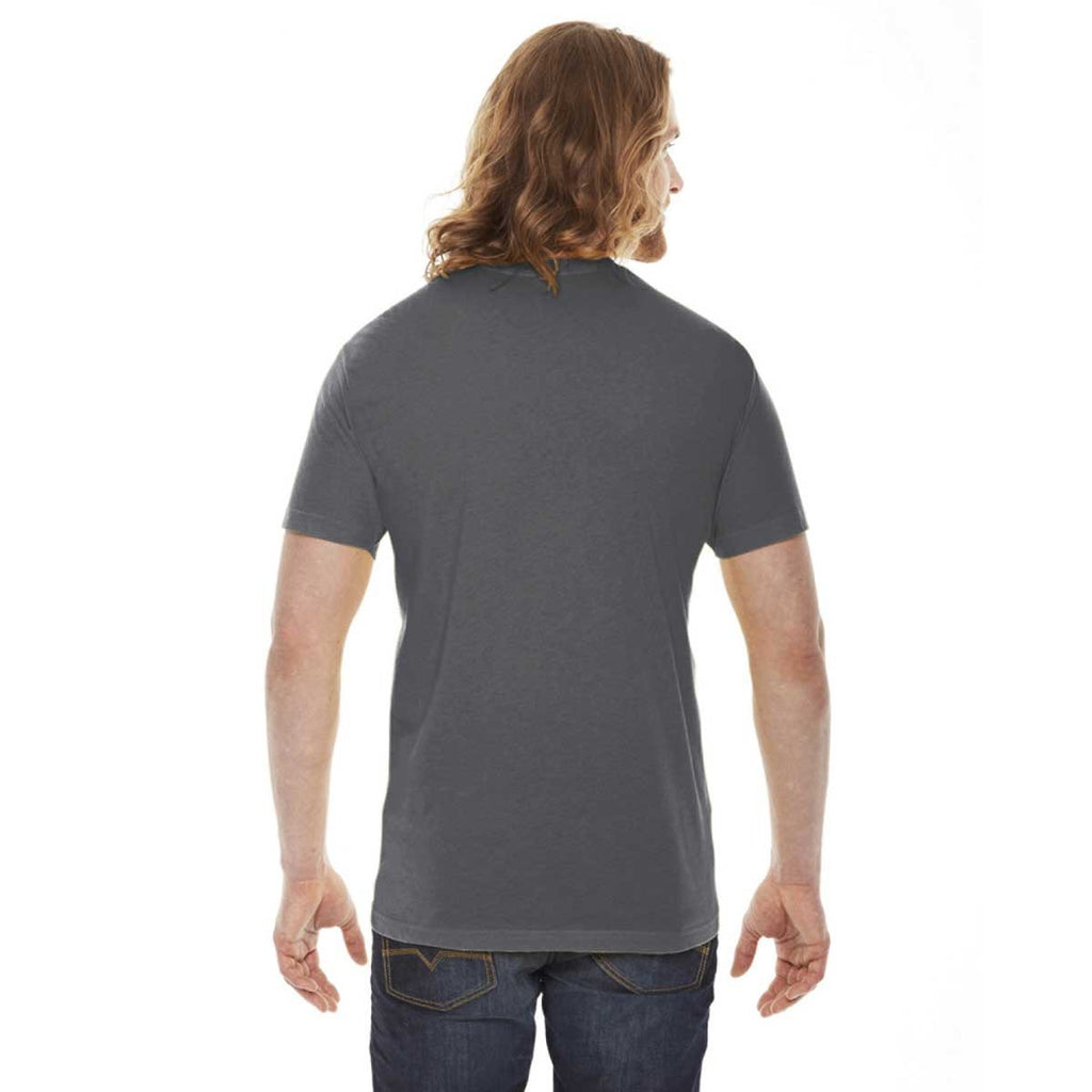 American Apparel Unisex Asphalt 50/50 Short Sleeve Tee