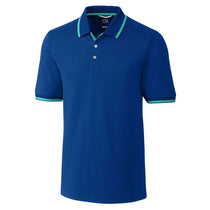 Cutter & Buck Men's Bolt/Newport Tall DryTec Short Sleeve Advantage Tipped Polo