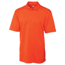 Cutter & Buck Men's College Orange Tall DryTec Genre Polo