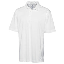 Cutter & Buck Men's White Tall DryTec Genre Polo