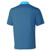Cutter & Buck Men's Atlas/Navy Blue Tall DryTec Trevor Stripe Polo