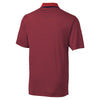 Cutter & Buck Men's Cardinal Red/Navy Blue Tall DryTec Trevor Stripe Polo