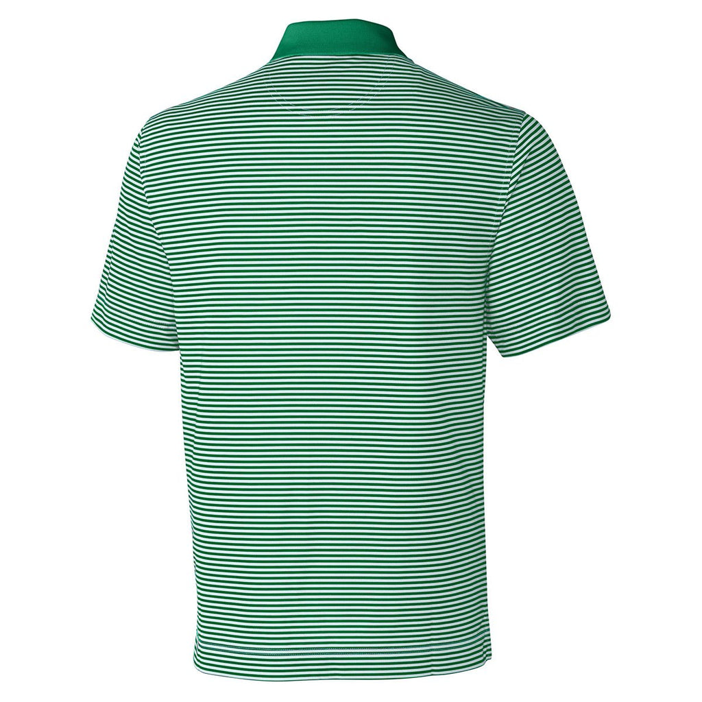 Cutter & Buck Men's Loft/White Tall DryTec Trevor Stripe Polo