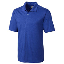 Cutter & Buck Men's Tour Blue Heather Tall DryTec Chelan Polo