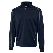 Cutter & Buck Men's Navy Blue Tall DryTec Edge Half-Zip