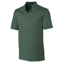 Cutter & Buck Men's Hunter Heather Tall DryTec Interbay Melange Stripe Polo