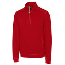 Cutter & Buck Men's Cardinal Red Tall Bayview Half-Zip